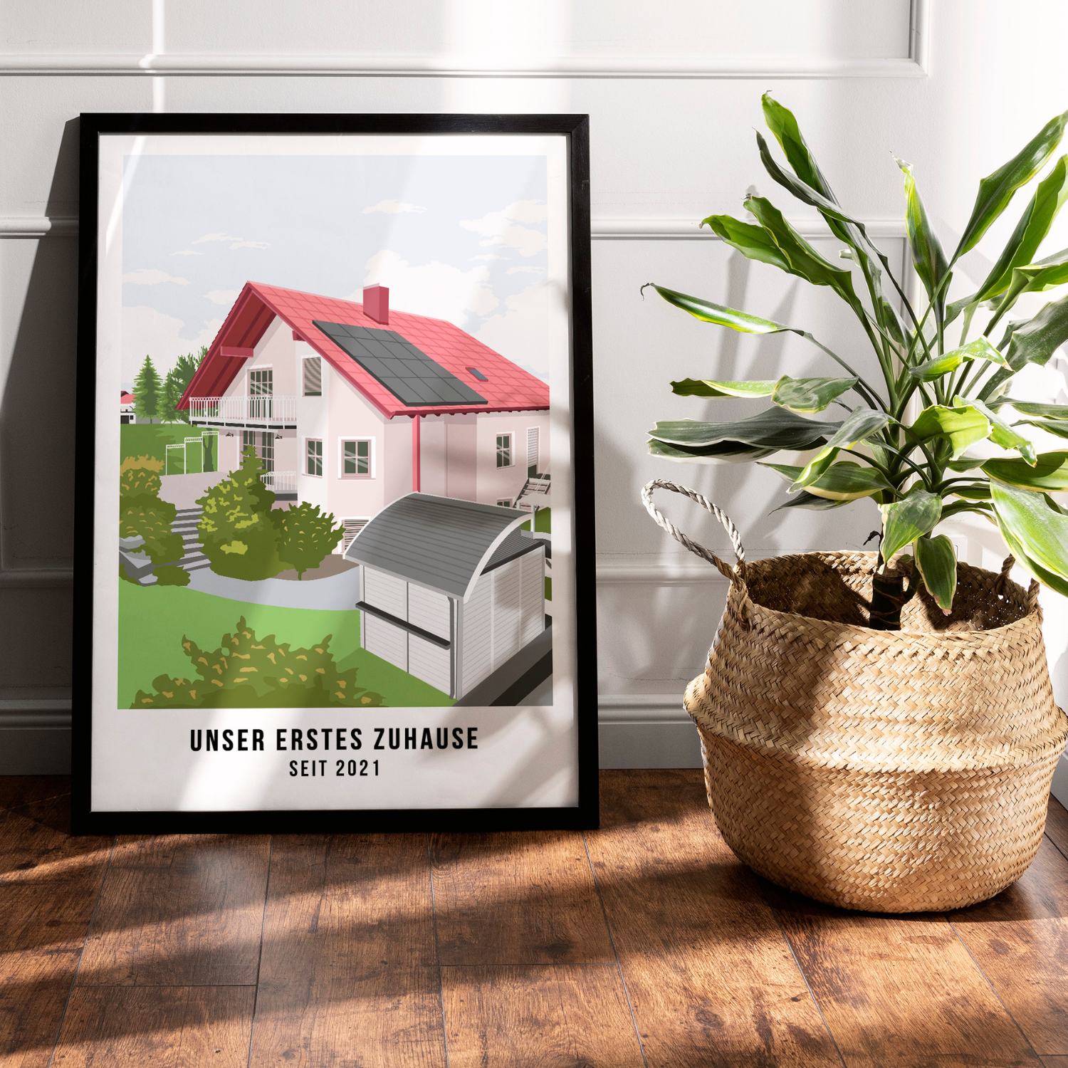 Haus Portrait Illustration